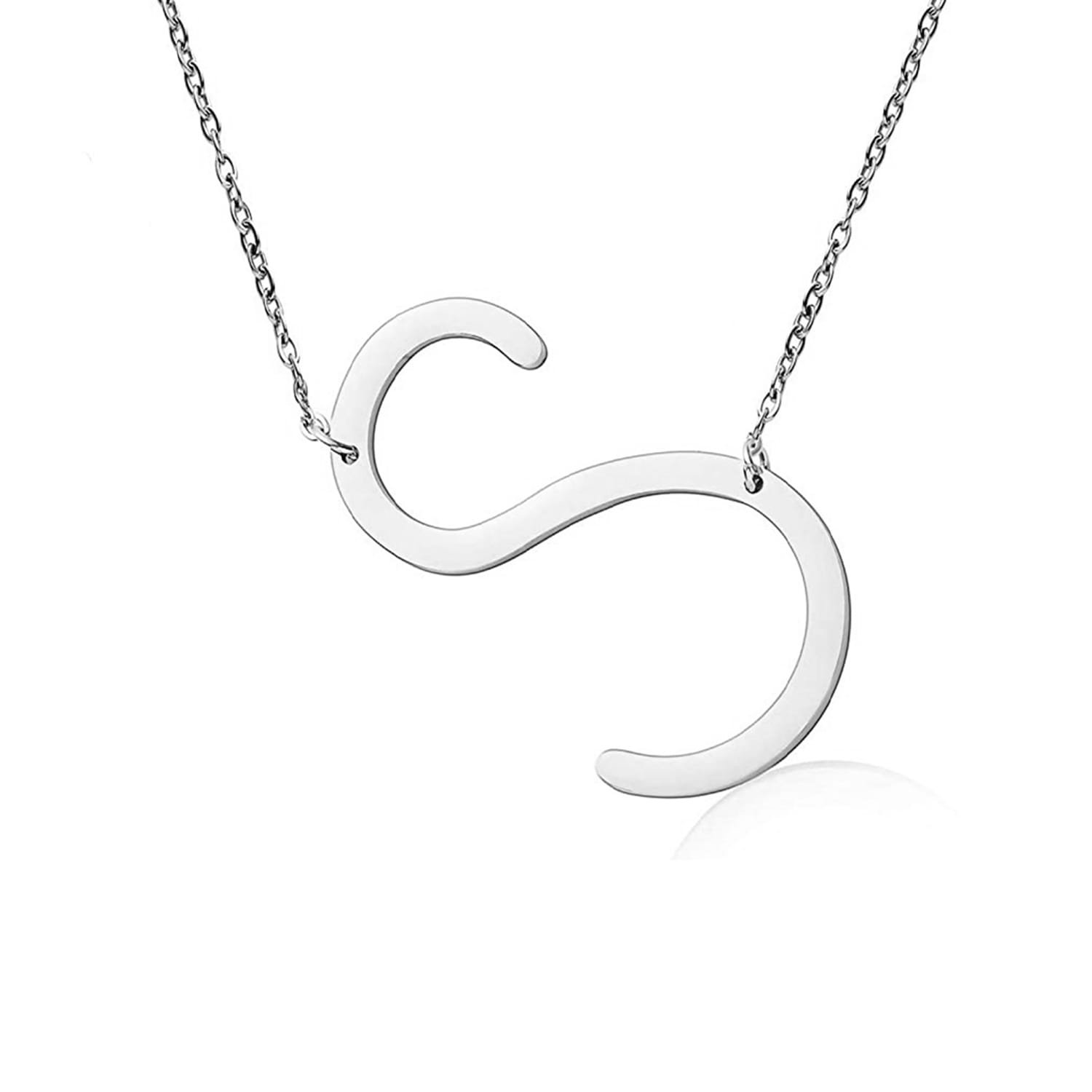 letter s pendant