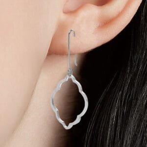 new earrings design silver