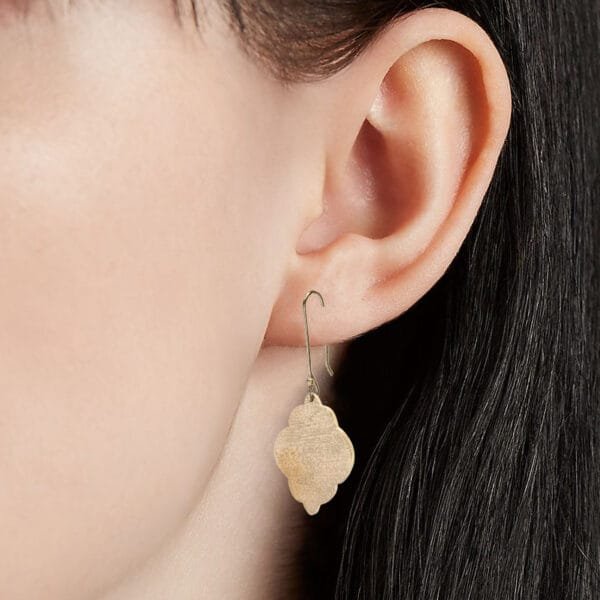 women gold earrings design