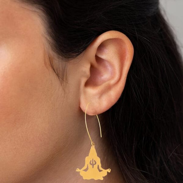 Shiva Design Earrings