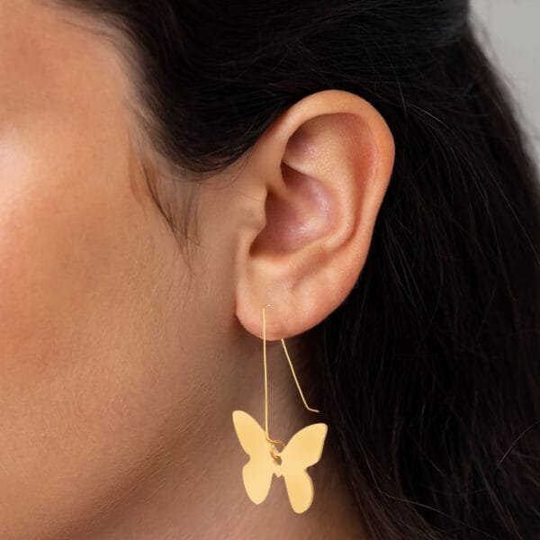 butterfly earrings