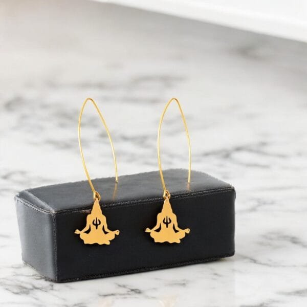 Shiva Design Earrings