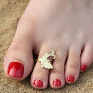 toes with rings