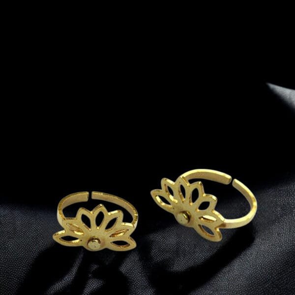 Finger Toe Ring Gold