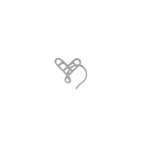 Simple Silver Nose Pin