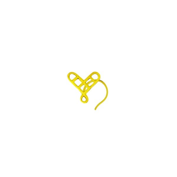 Simple Silver Nose Pin
