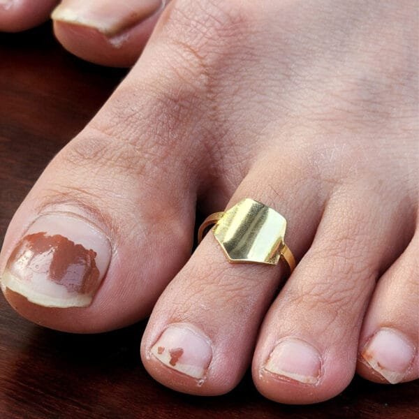 indian toe rings designs