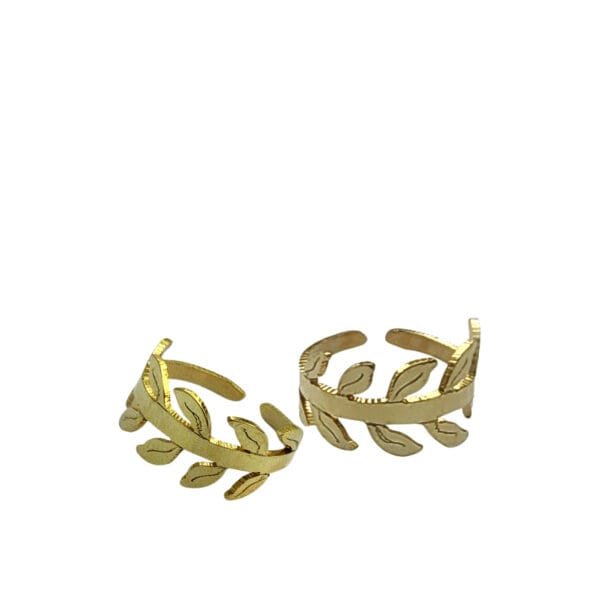 toe ring design Gold
