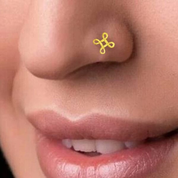 very small nose pin