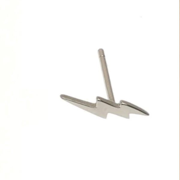 male silver earrings