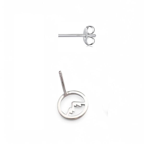 male silver earring Design