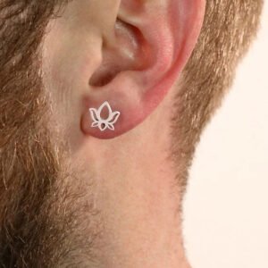 gents earrings Silver