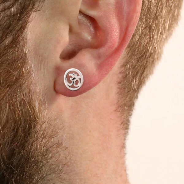 Silver Earrings for Guys