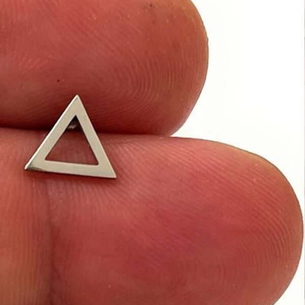 silver earrings for men