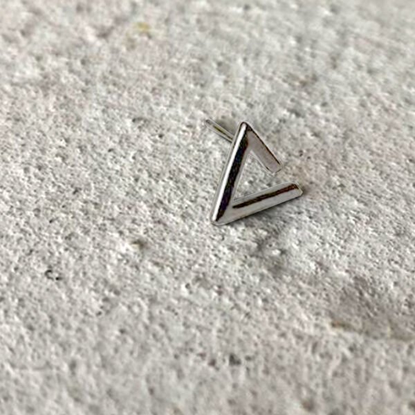 Mens Silver Stud Earrings