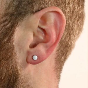 Earrings Silver Men