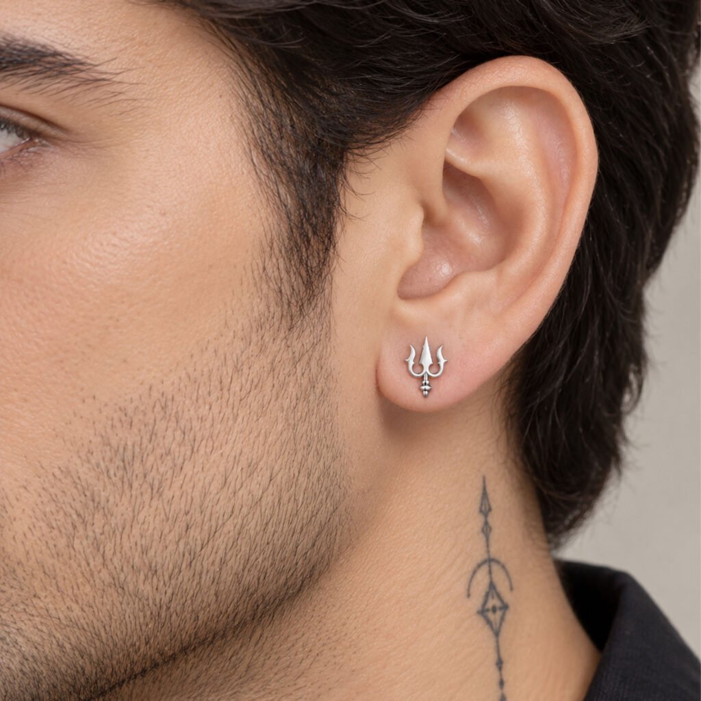 Men Silver Studs