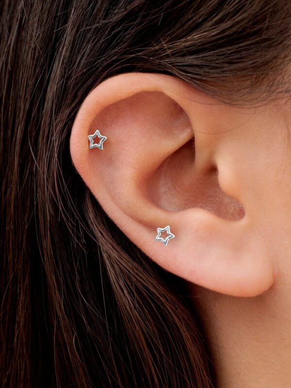 silver earrings for women studs