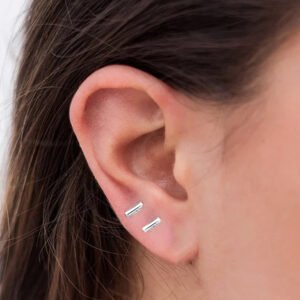 silver earrings small