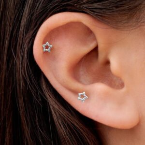 silver earrings for women studs