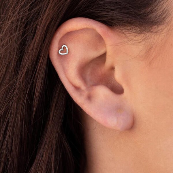 sterling silver stud earrings