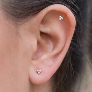 925 silver ear studs