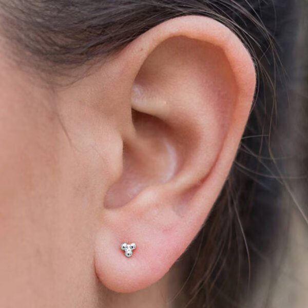 925 silver ear studs