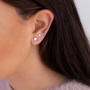 925 silver ear studs