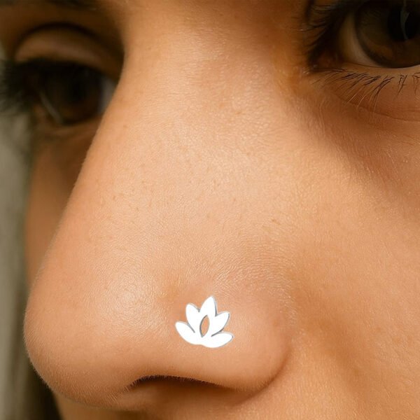 sterling silver nose pin