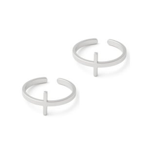 toe ring silver design