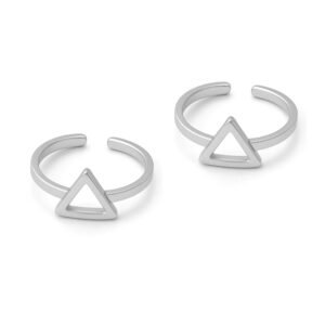 toe ring pure silver