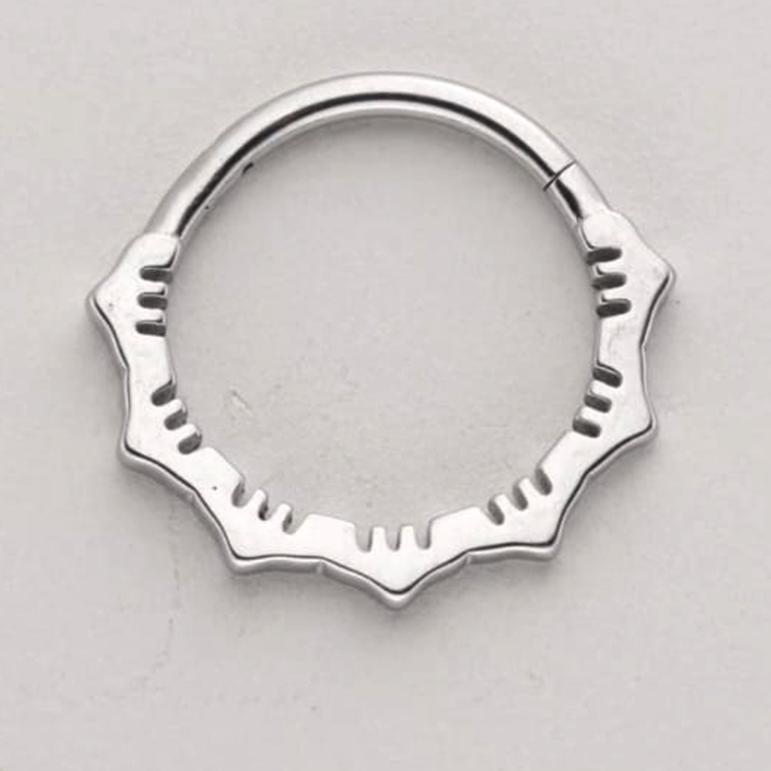 Handcrafted Indo-Western Women Nose Septum Jewellery Pierced - Image 2