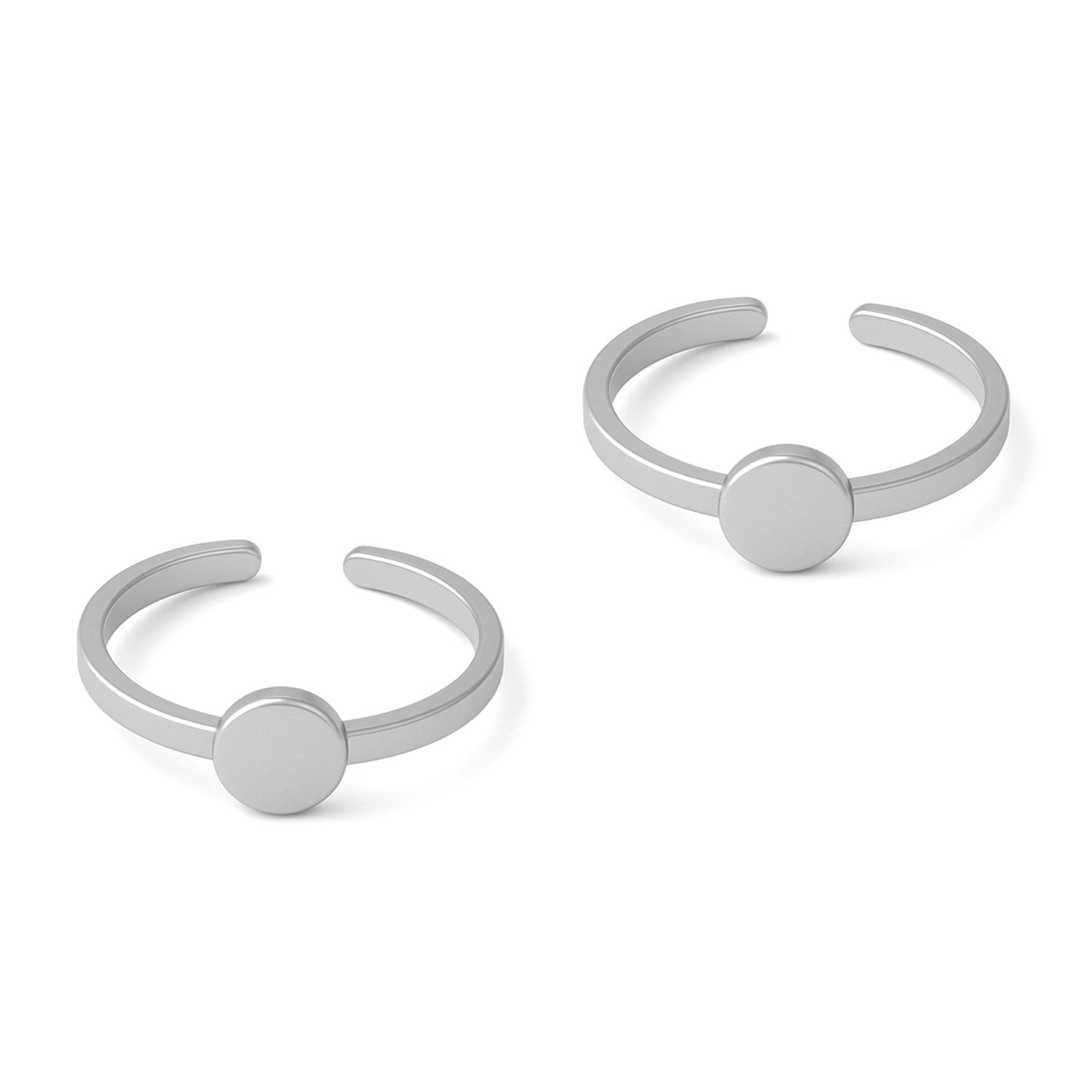 sterling silver toe rings