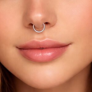 nose septums in silver