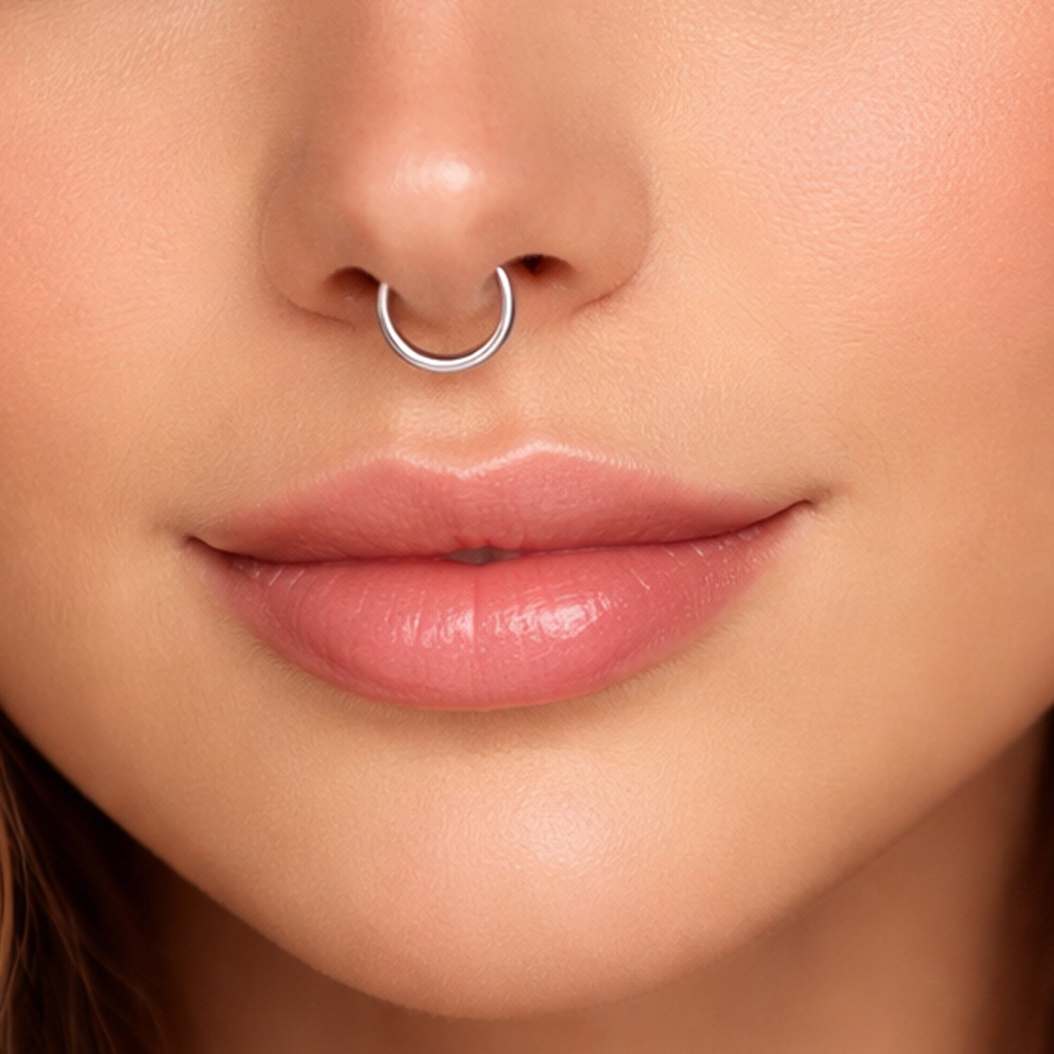 nose septums in silver