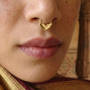 septum nose ring for bride