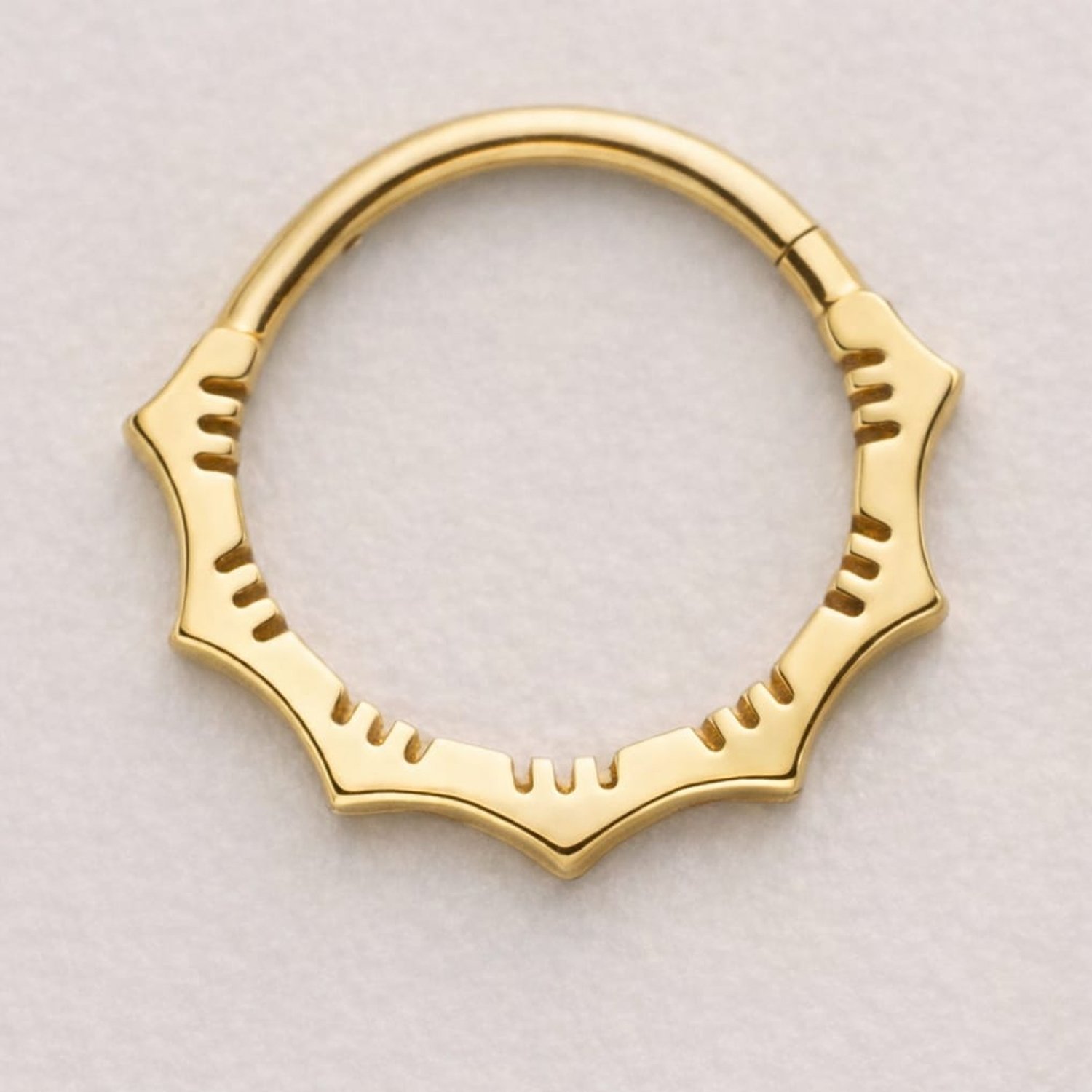 women nose septum jewellery