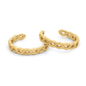 brass toe rings