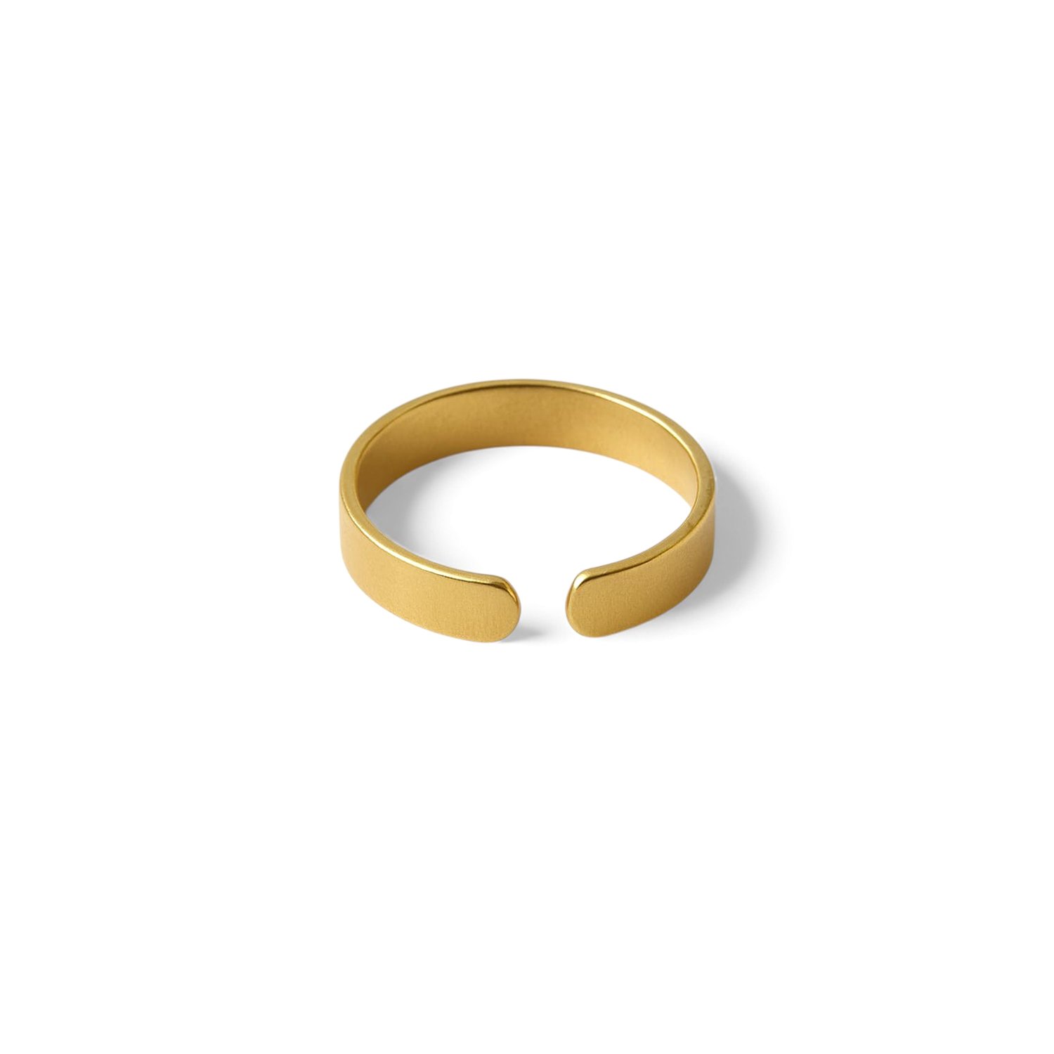 plain gold toe ring