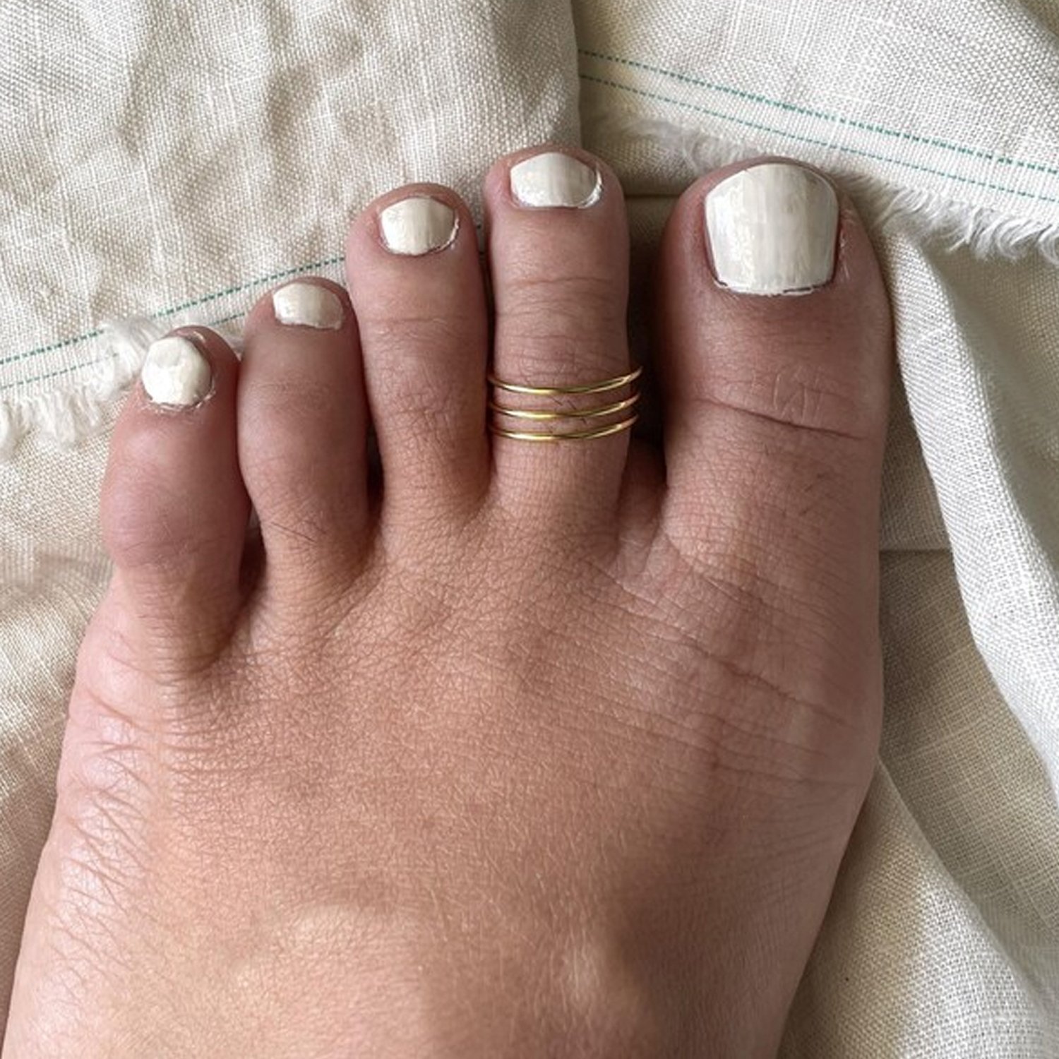 fancy toe ring