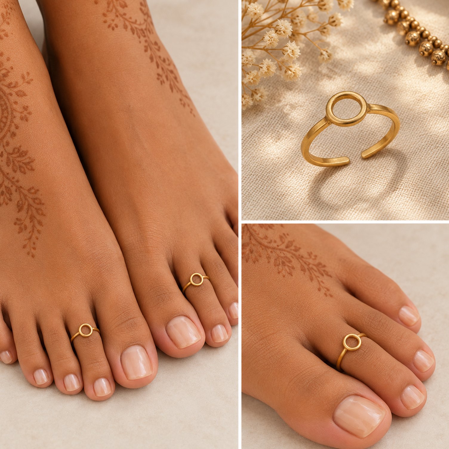 toe rings full circle