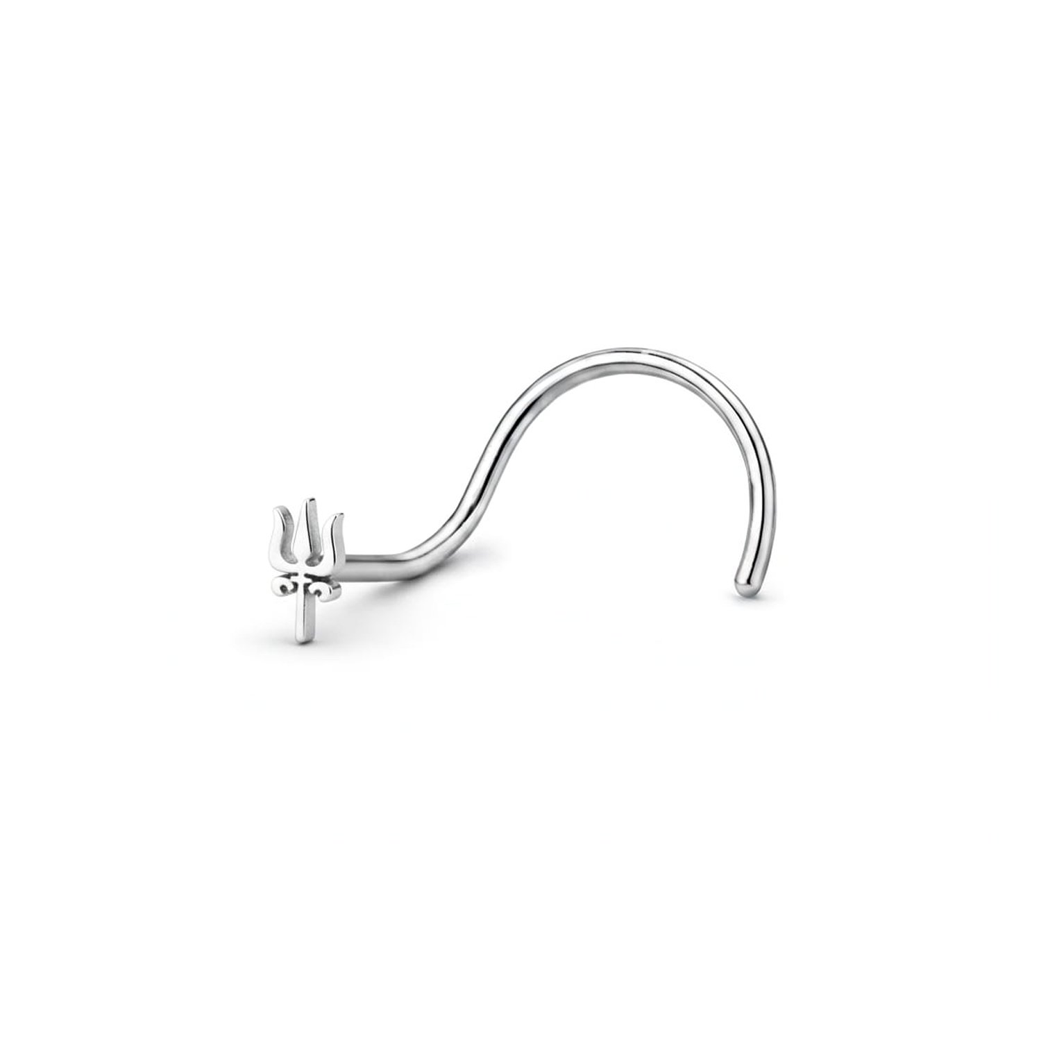single stud nose pin