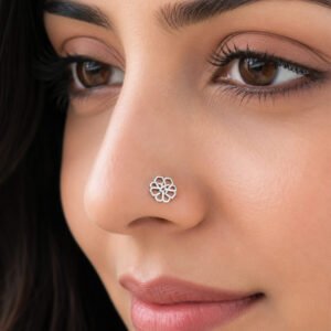 stylish nose pin