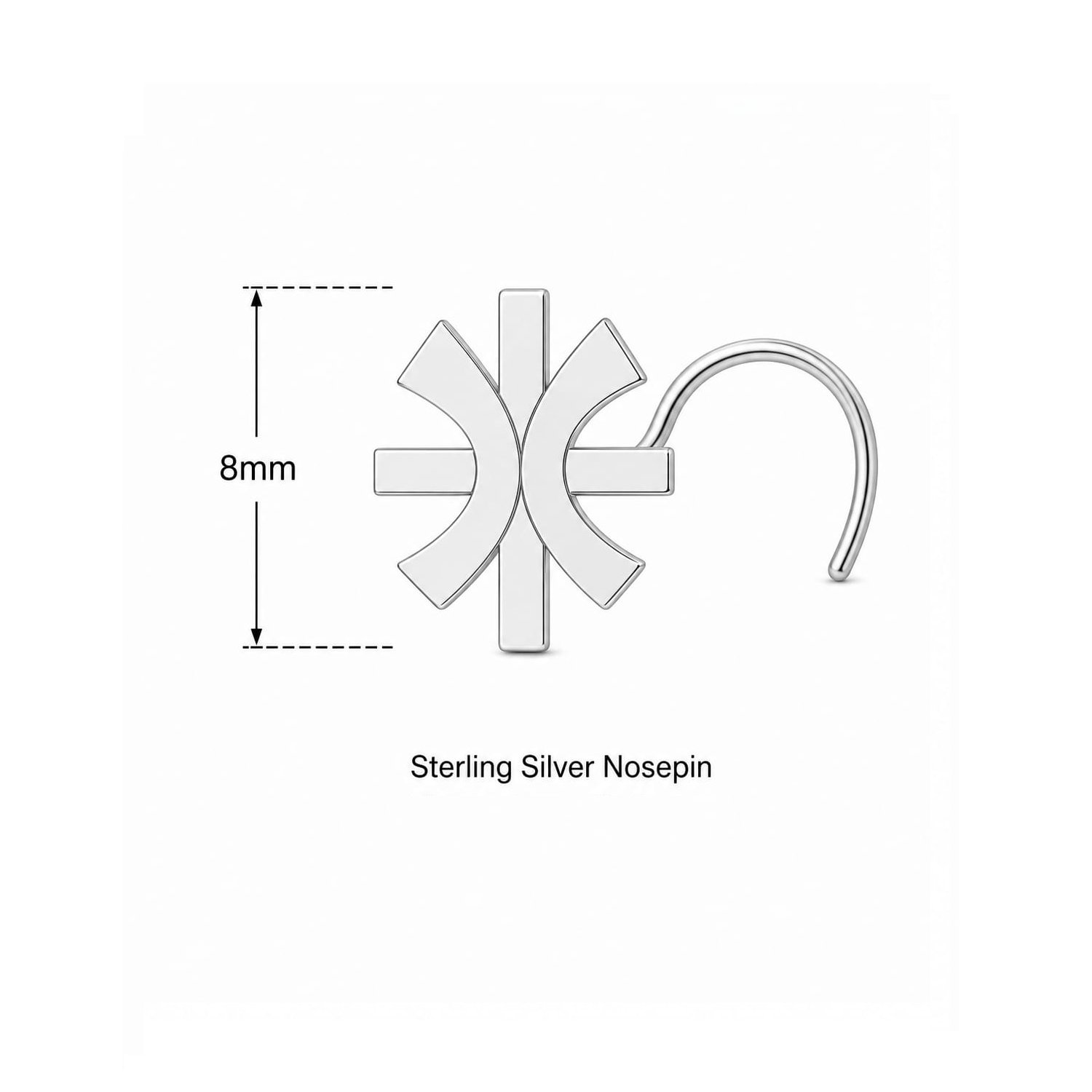 beautiful nose pin