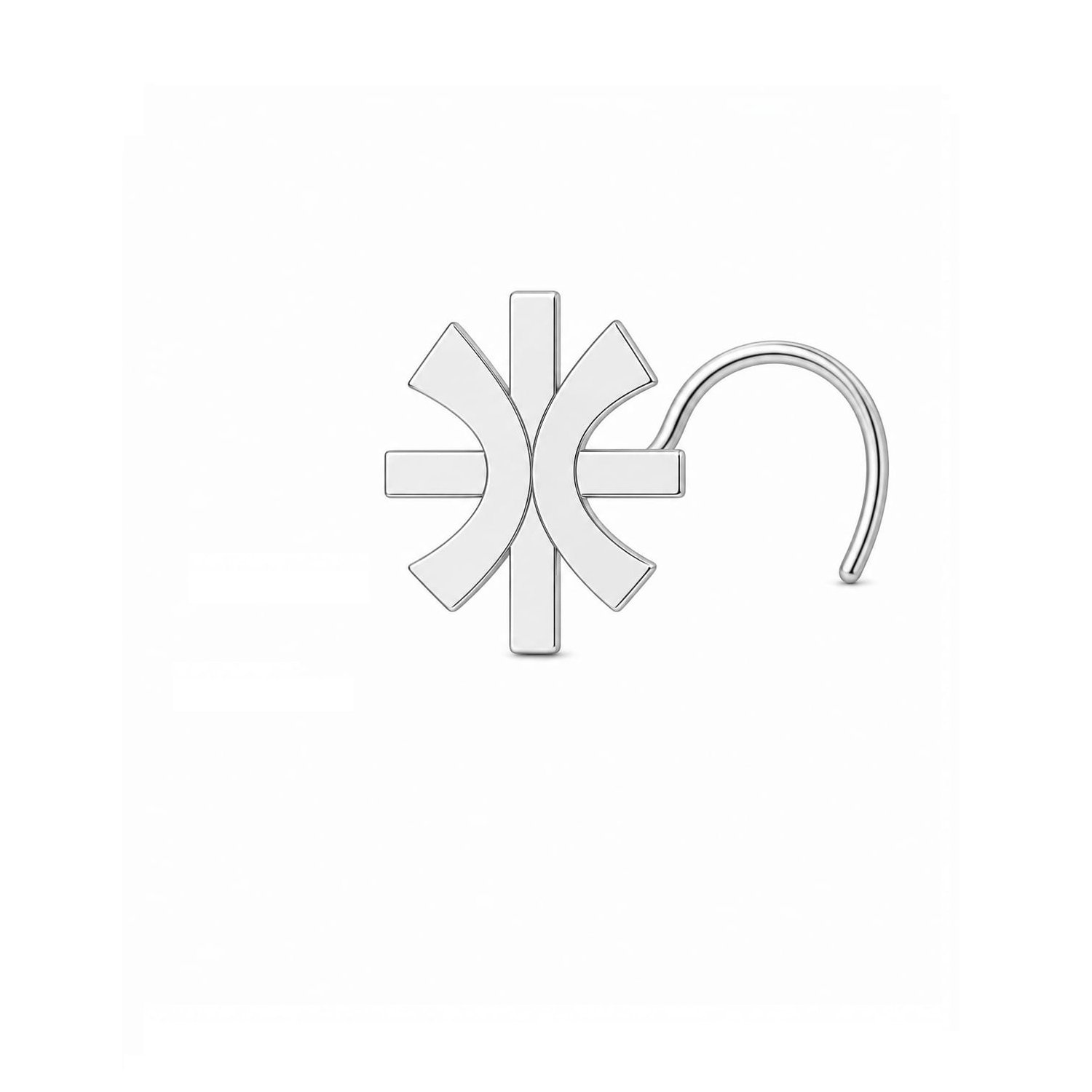 beautiful nose pin