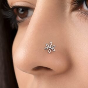 nose pin for pierced nose