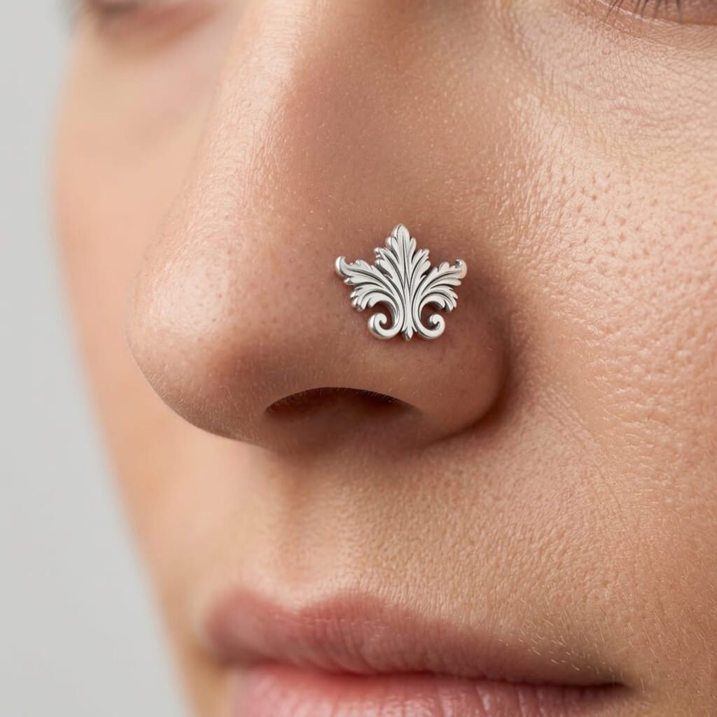 original silver nose ring