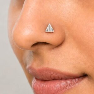 silver nose pin online