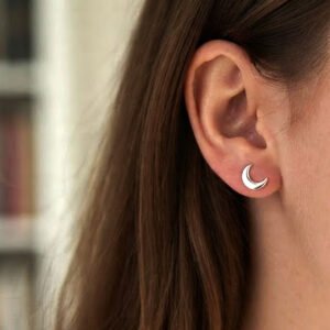 moon earrings