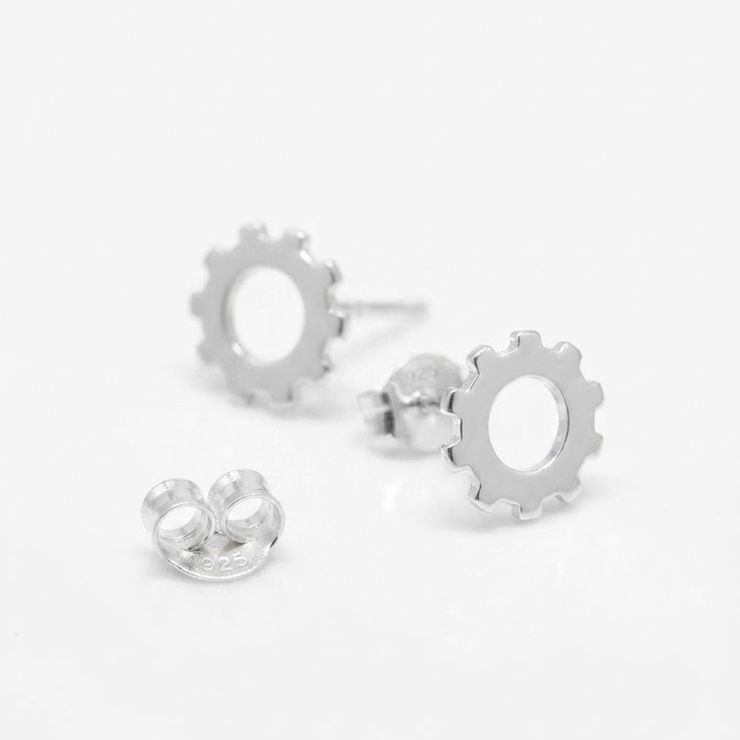 big stud earrings